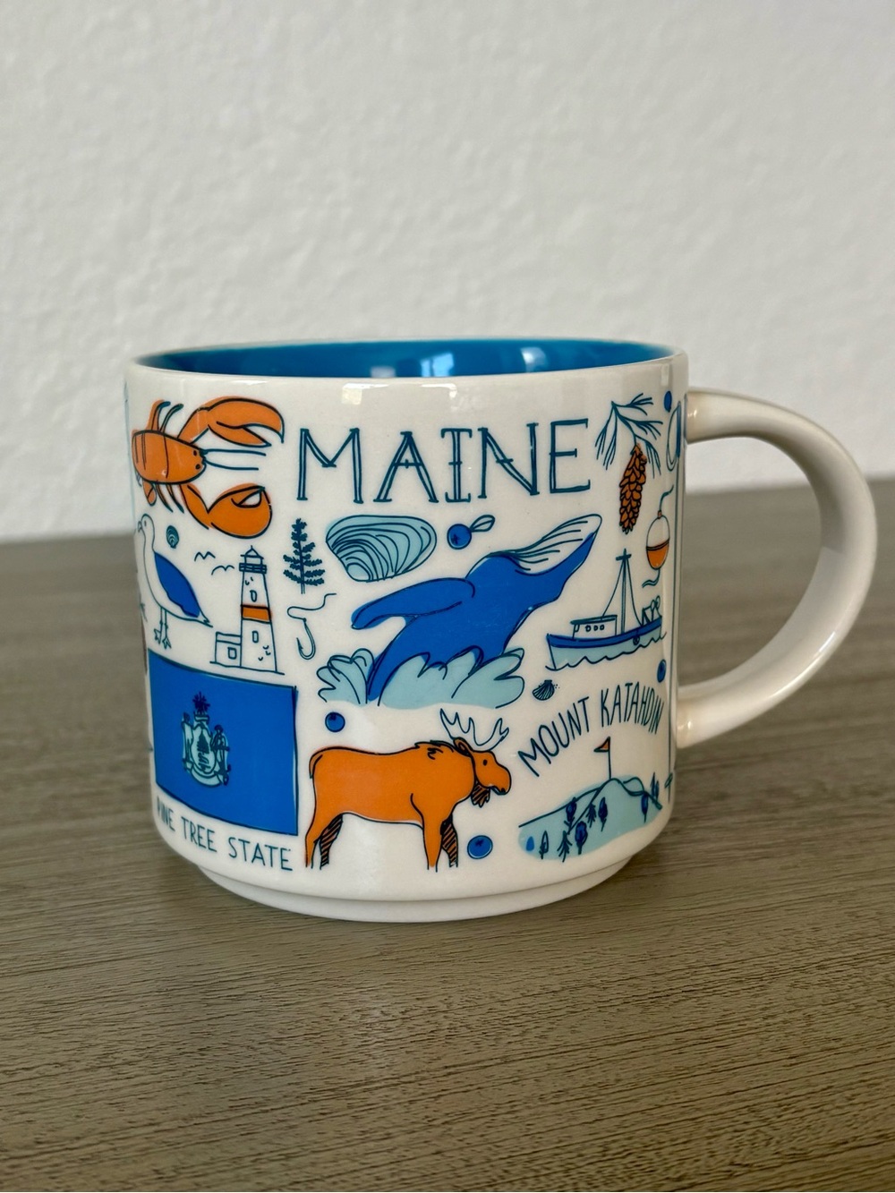 Starbucks Maine Been There Series Mug. 14 oz